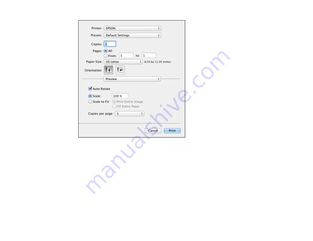 Epson WorkForce WF-M1030 User Manual Download Page 38