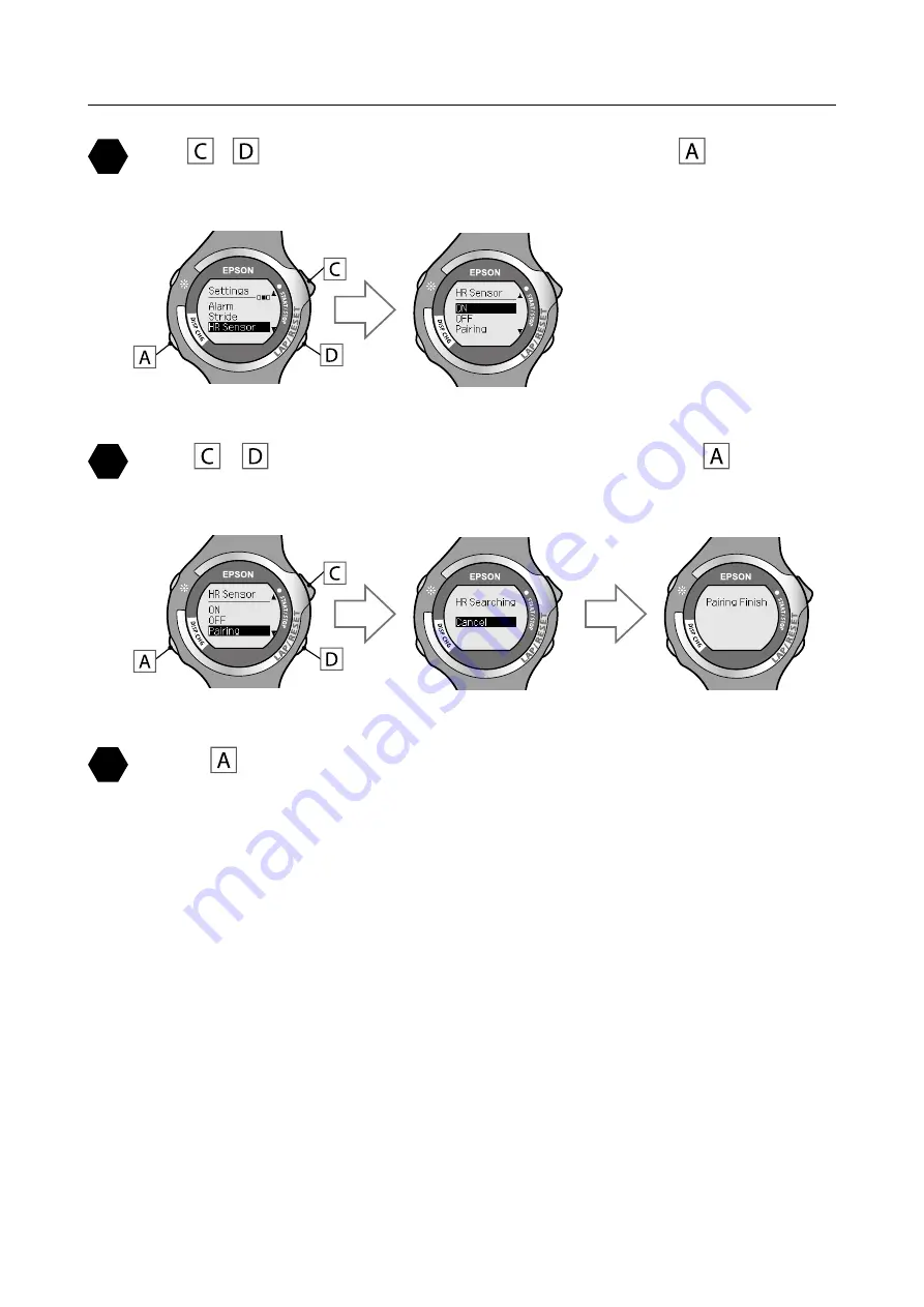 Epson WristableGPS SS-300 User Manual Download Page 66