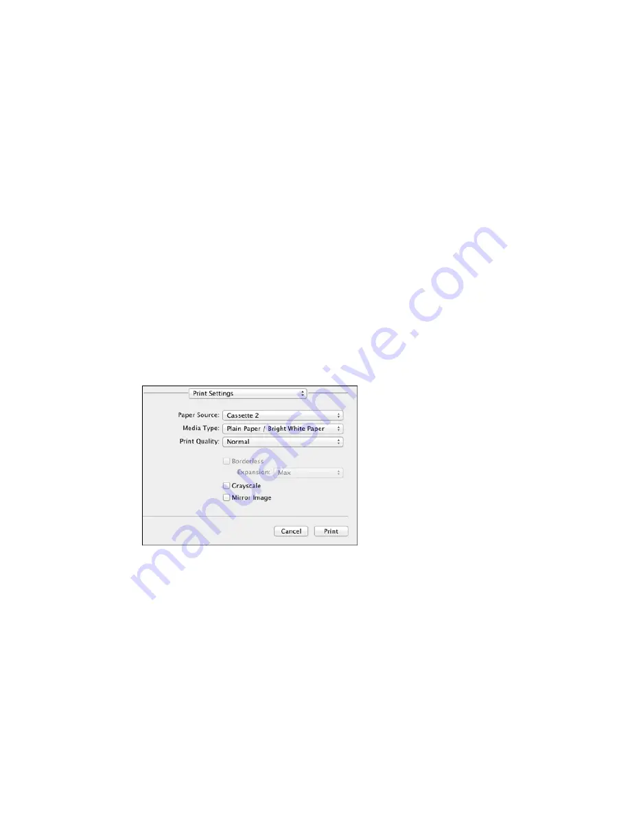 Epson XP-630 User Manual Download Page 106