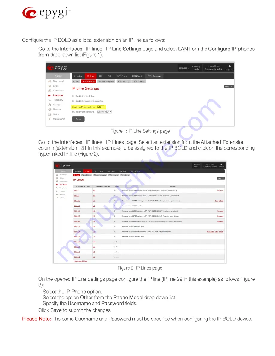 Epygi IP BOLD Скачать руководство пользователя страница 5