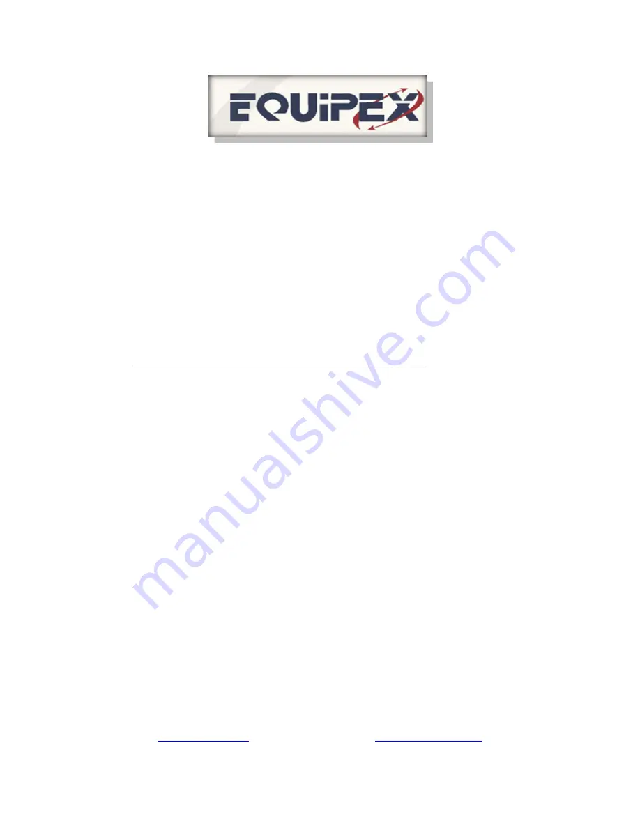 Equipex Sodir
FC-60 Operation Manual Download Page 10