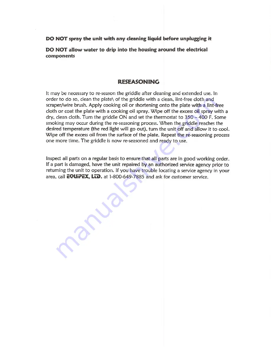 Equipex SODIR PSE-400 Operation Manual Download Page 5