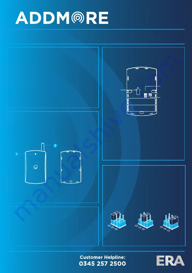 ERA Addmore WD80 Скачать руководство пользователя страница 1