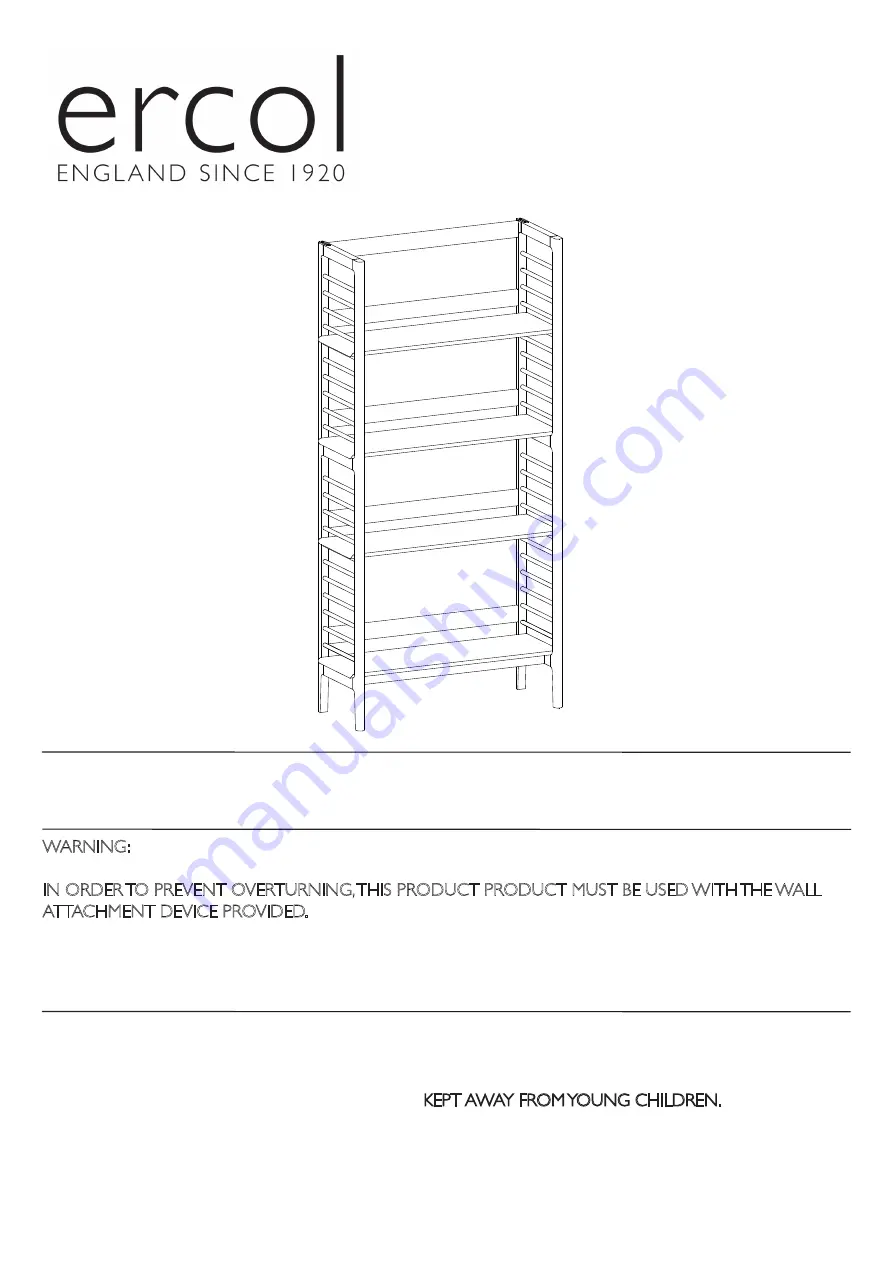 Ercol BALLATTA 2203 Quick Start Manual Download Page 1