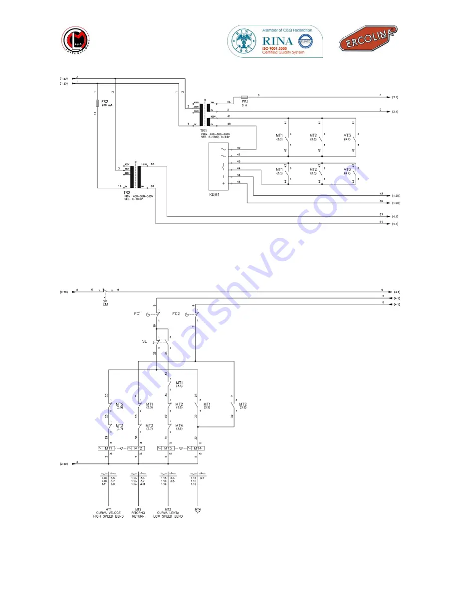 Ercolina Top Bender 050 Скачать руководство пользователя страница 18