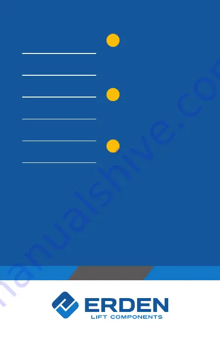 Erden ERD-2 Manual Download Page 1