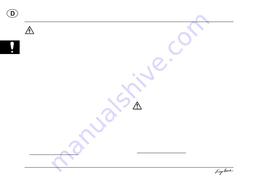 ergoline OPEN SUN 1050ULTRA POWER Operating Instructions Manual Download Page 15