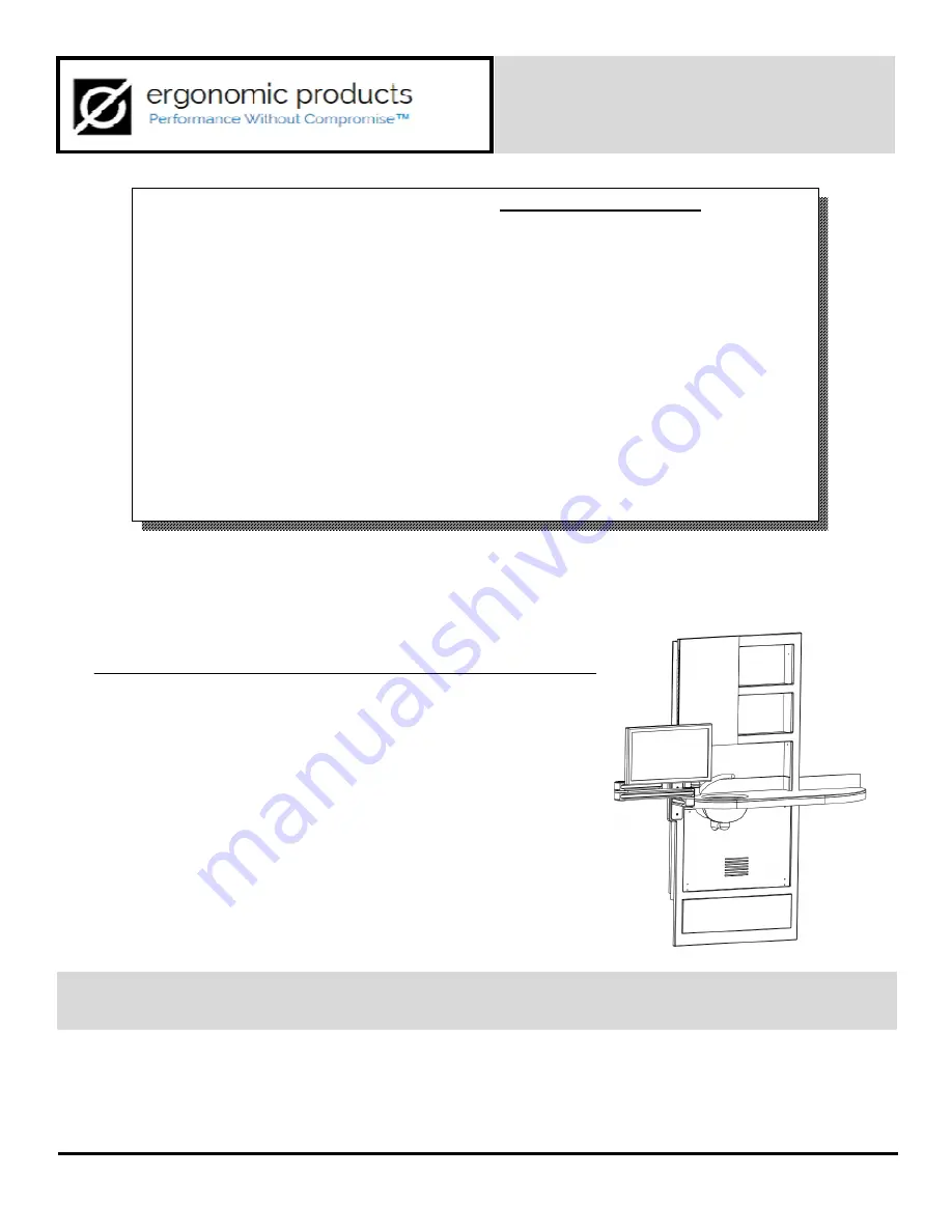 Ergonomic products 32 INWALL COMFORT MEDIA Specification / Installation And Manual Download Page 2