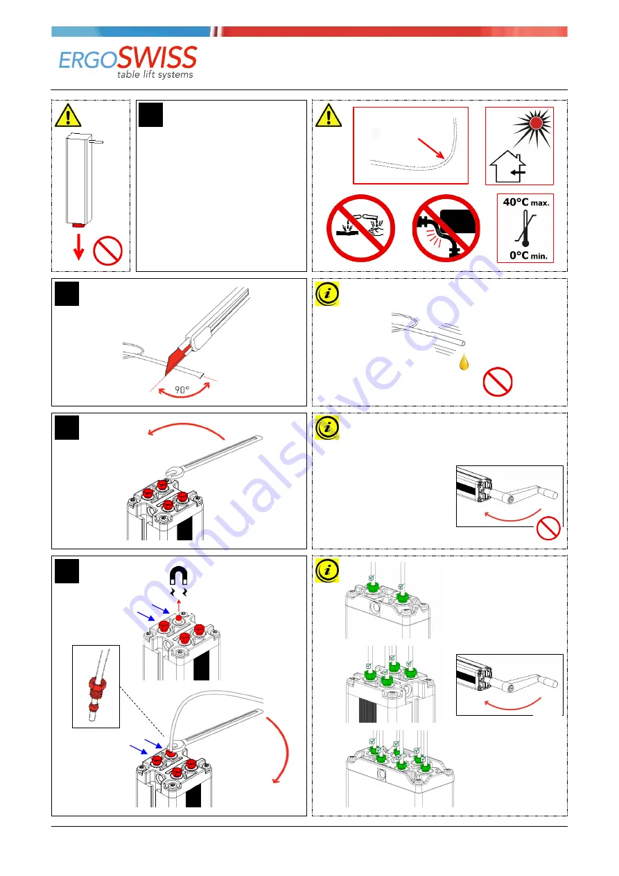 Ergoswiss TM-4 Assembly Instructions Download Page 2