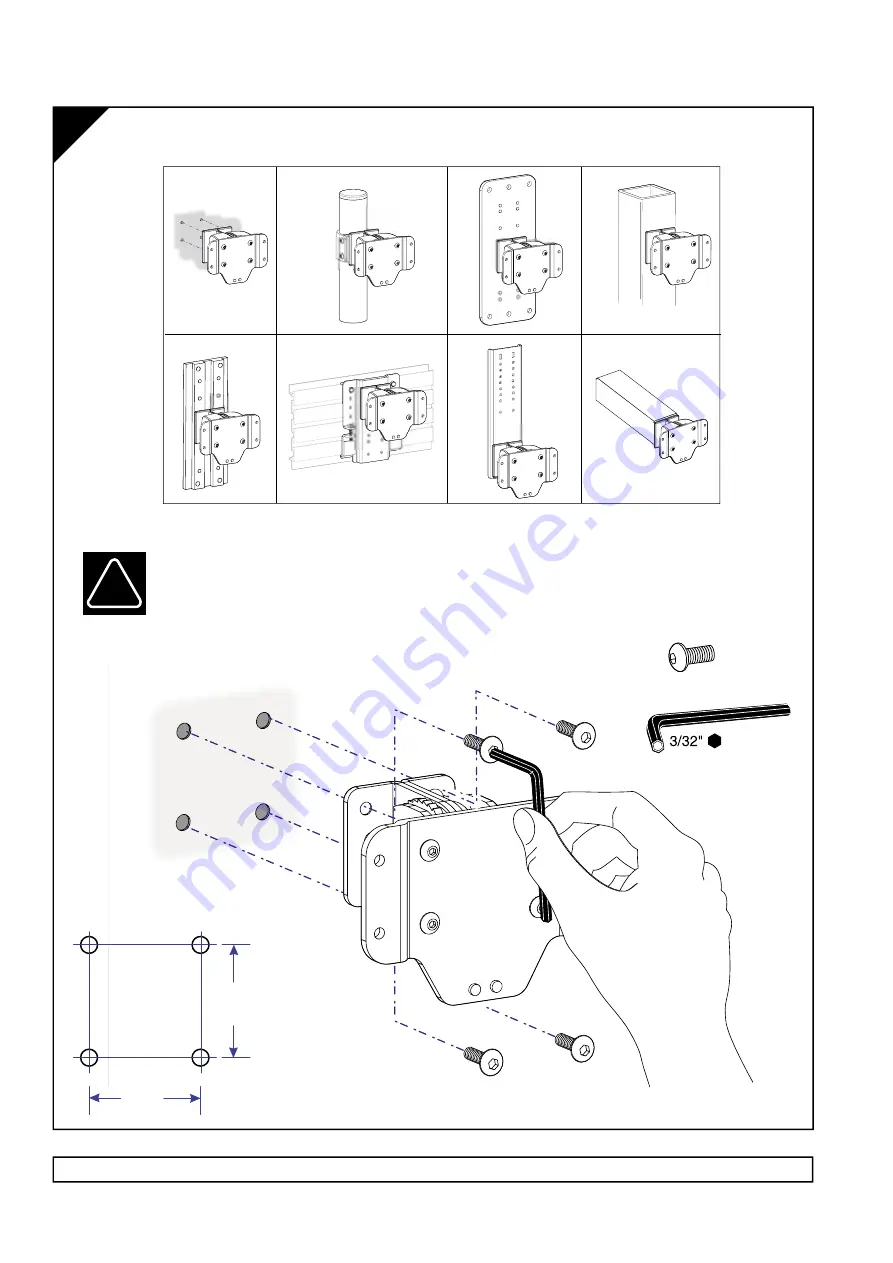 Ergotron 100 Series Keyboard Pivot Скачать руководство пользователя страница 2