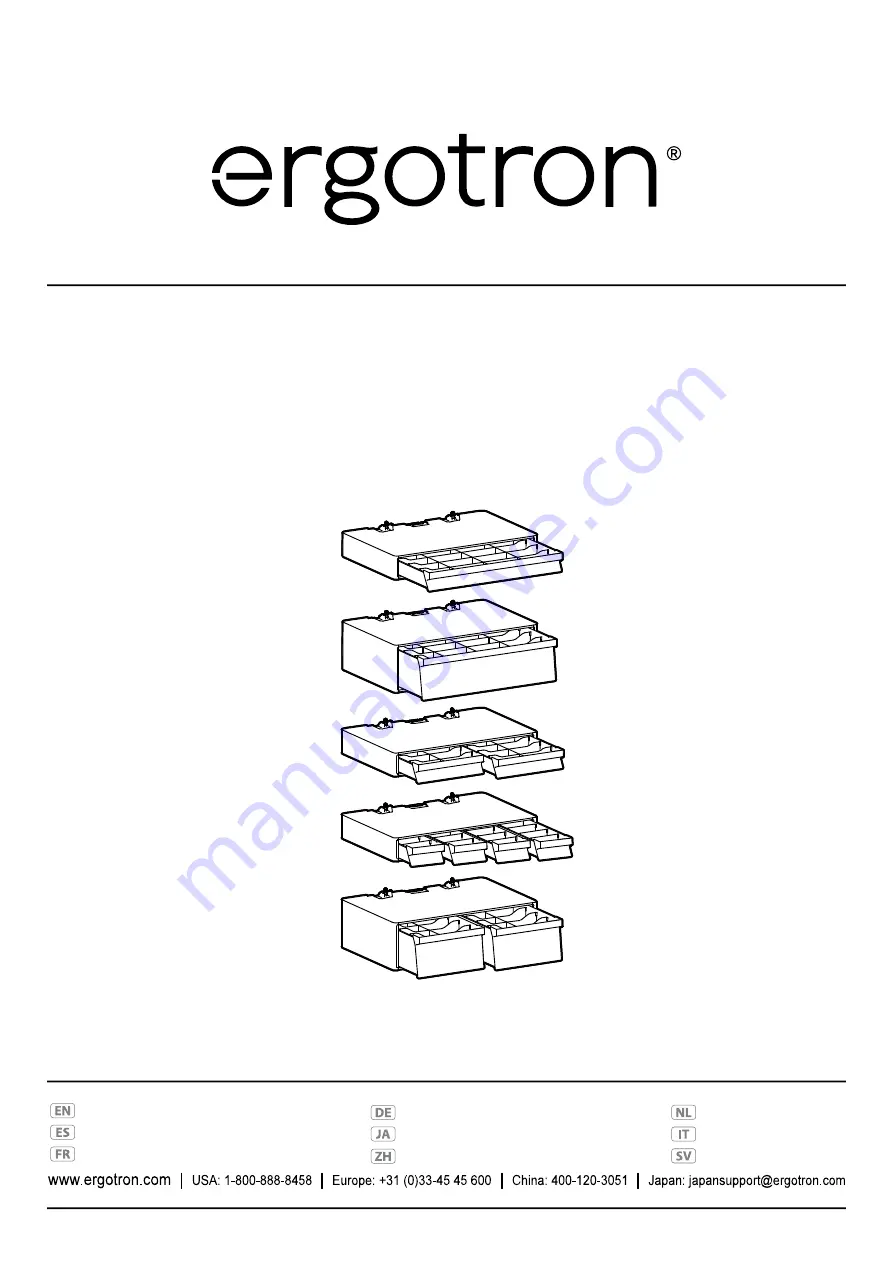 Ergotron 19609 Скачать руководство пользователя страница 1