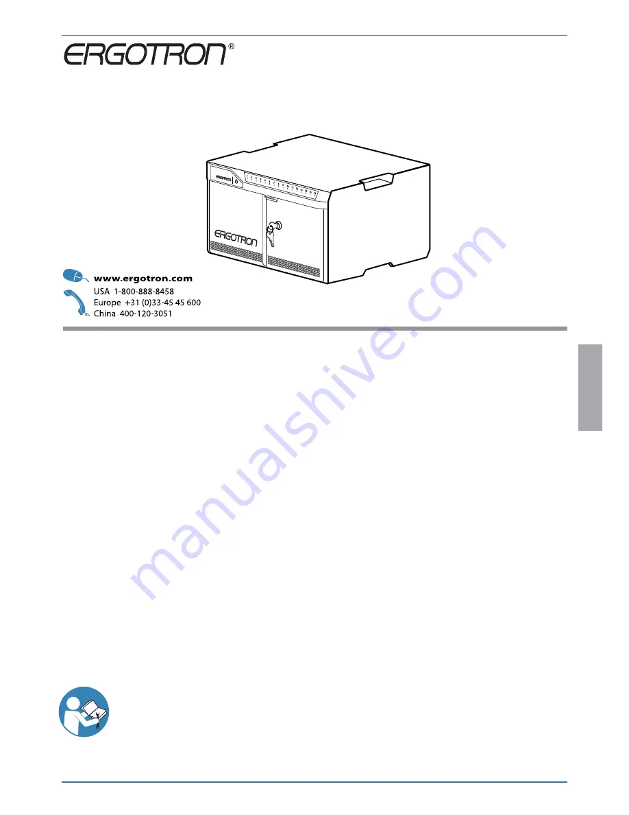 Ergotron DM16-1015 Скачать руководство пользователя страница 1