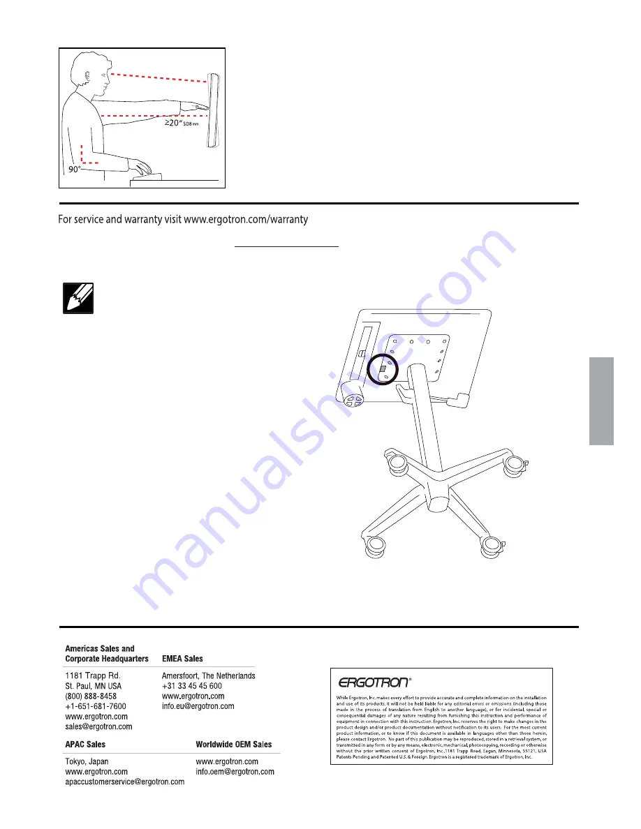 Ergotron LearnFit 24-481-003 User Manual Download Page 7