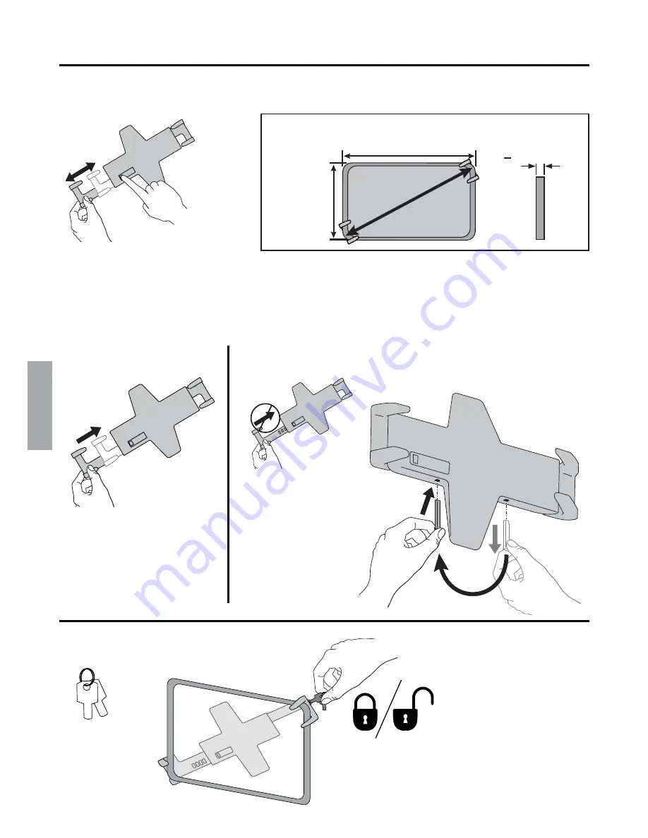 Ergotron Lockable Tablet Mount User Manual Download Page 4