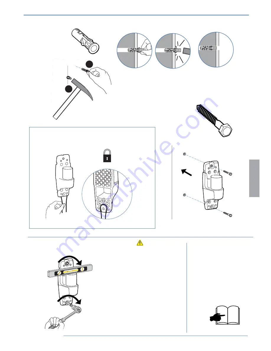 Ergotron LX Sit-Stand Wall Keyboard Arm Assembly Instructions Manual Download Page 9