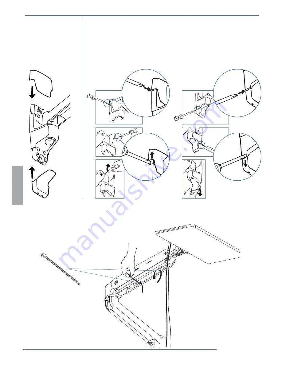 Ergotron LX Sit-Stand Wall Keyboard Arm Скачать руководство пользователя страница 12