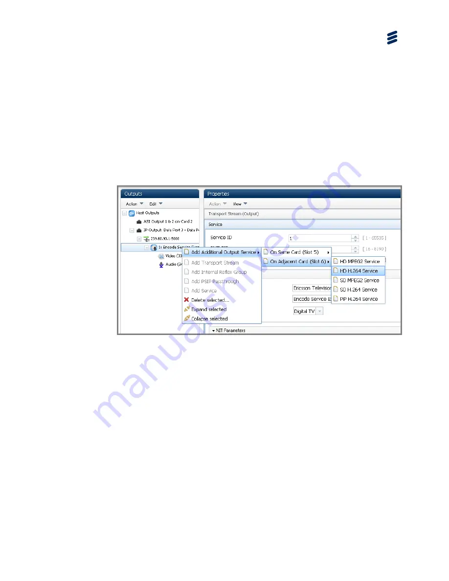 Ericsson AVP 4000 Reference Manual Download Page 63