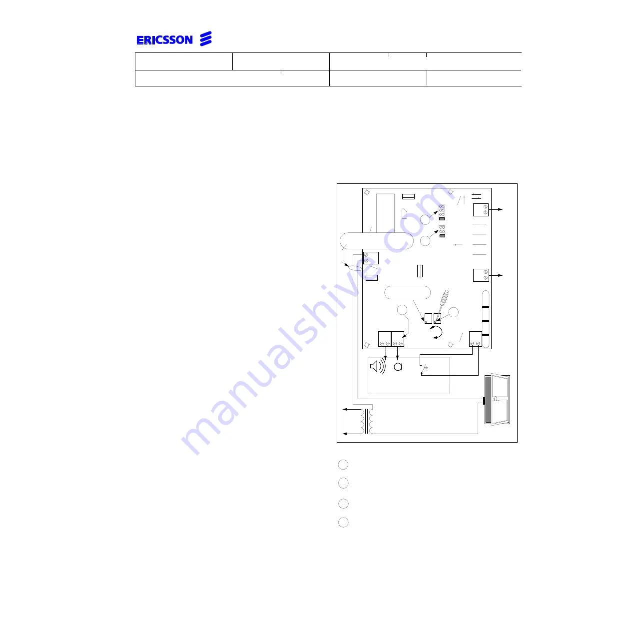 Ericsson BDV BS 101 01 Скачать руководство пользователя страница 44