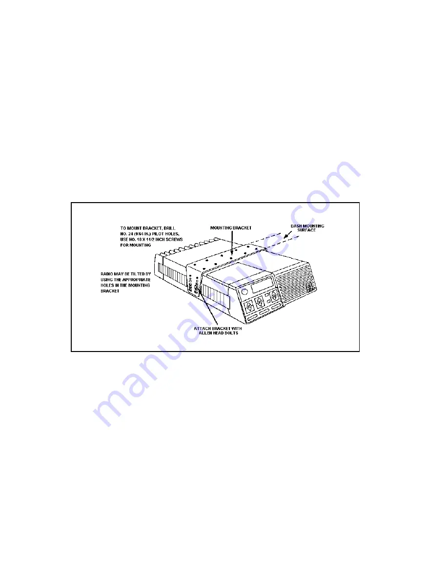 Ericsson LBI-38610A FMD Installation Manual Download Page 10