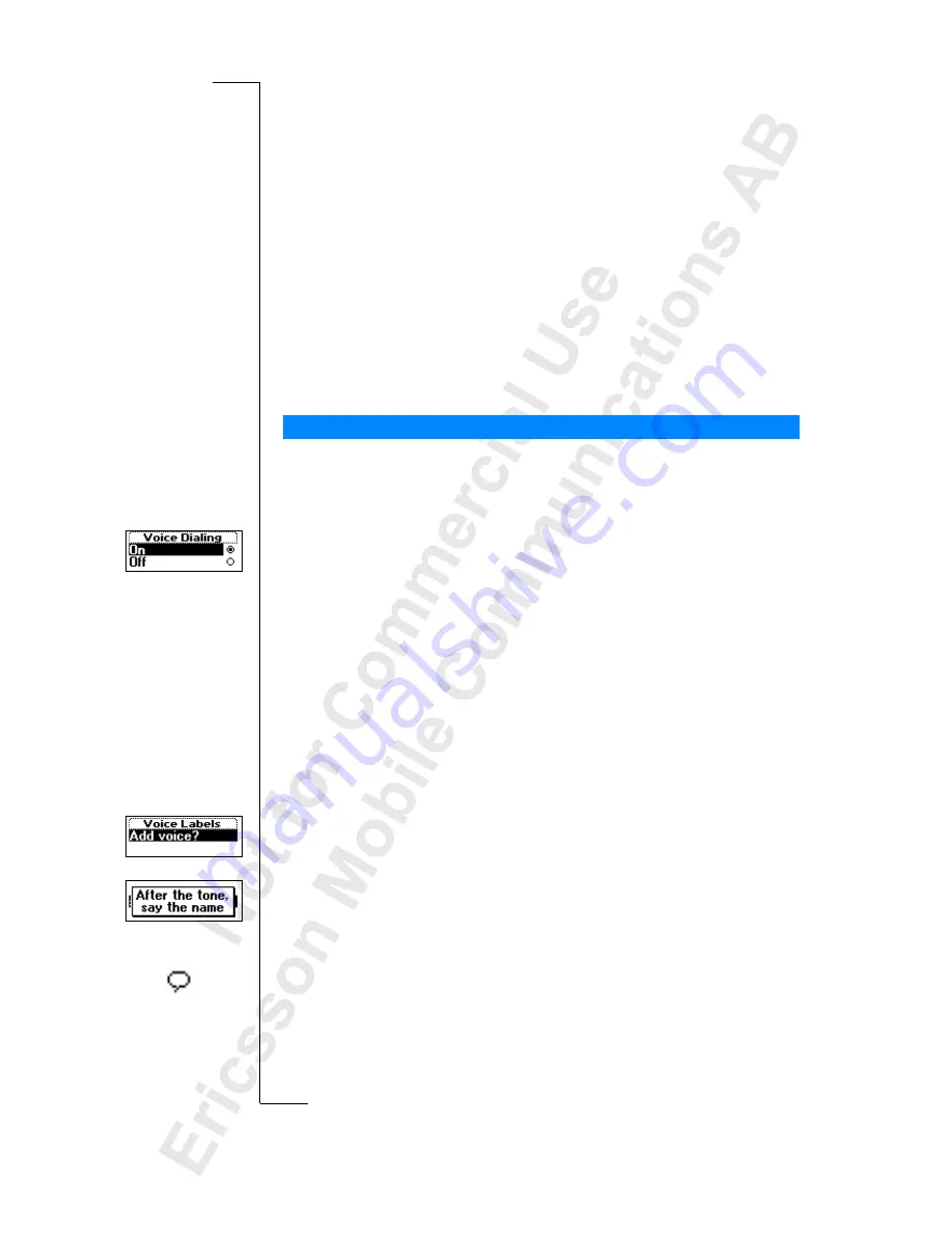 Ericsson T28 User Manual Download Page 77