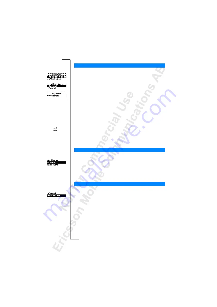 Ericsson T28z User Manual Download Page 58