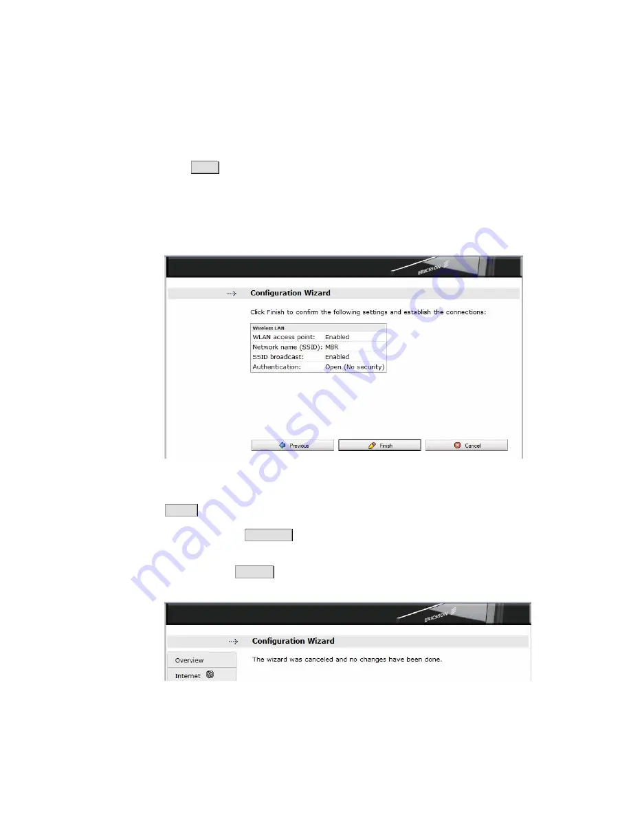 Ericsson W3x Series User Manual Download Page 30