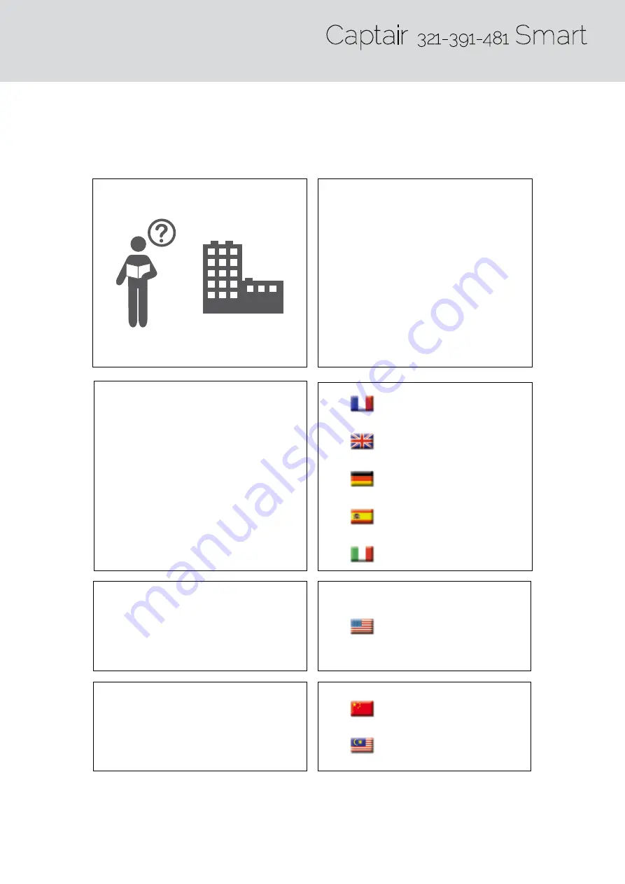 erlab Captair Smart 321 Assembly Instructions Manual Download Page 2