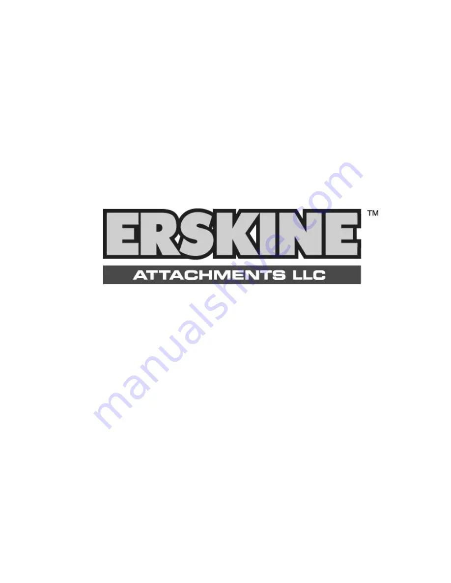 Erskine Attachments 620RP Operator'S Manual Download Page 36