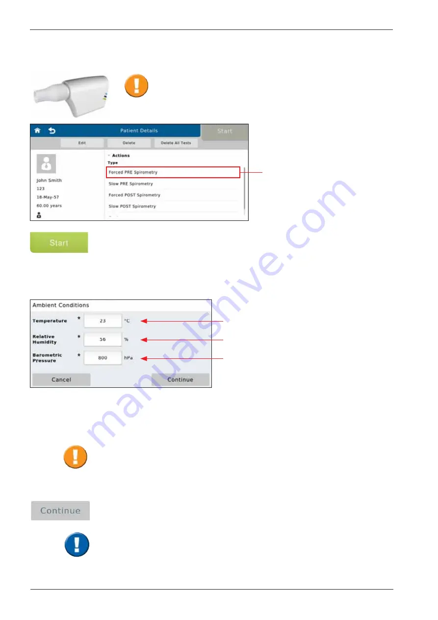 ERT SpiroSphere Instructions For Use Manual Download Page 28