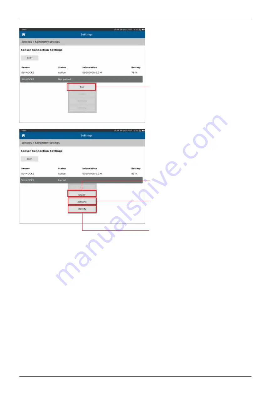 ERT SpiroSphere Instructions For Use Manual Download Page 50