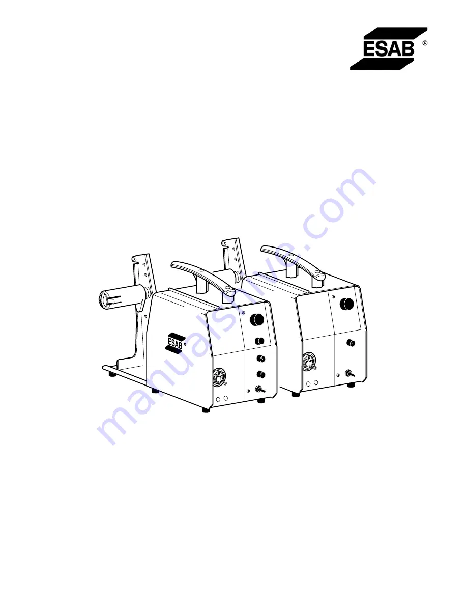 ESAB OrigoFeed 30-2 Скачать руководство пользователя страница 1