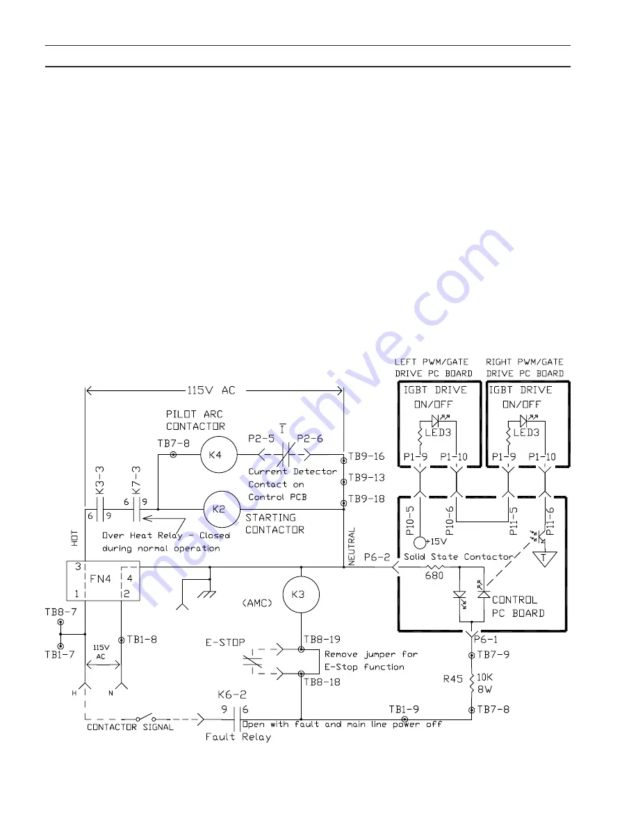 ESAB Precision Plasmarc EPP-600 Instruction Manual Download Page 64