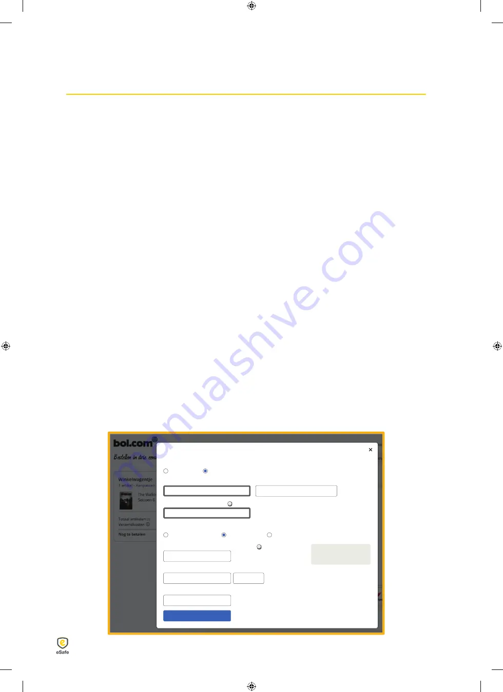 eSafe Shopperbox digital User Manual Download Page 2