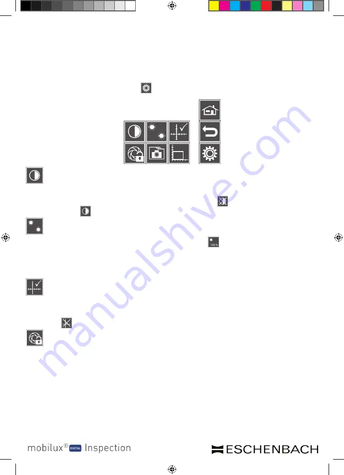 Eschenbach Mobilux Digital Inspection Скачать руководство пользователя страница 66