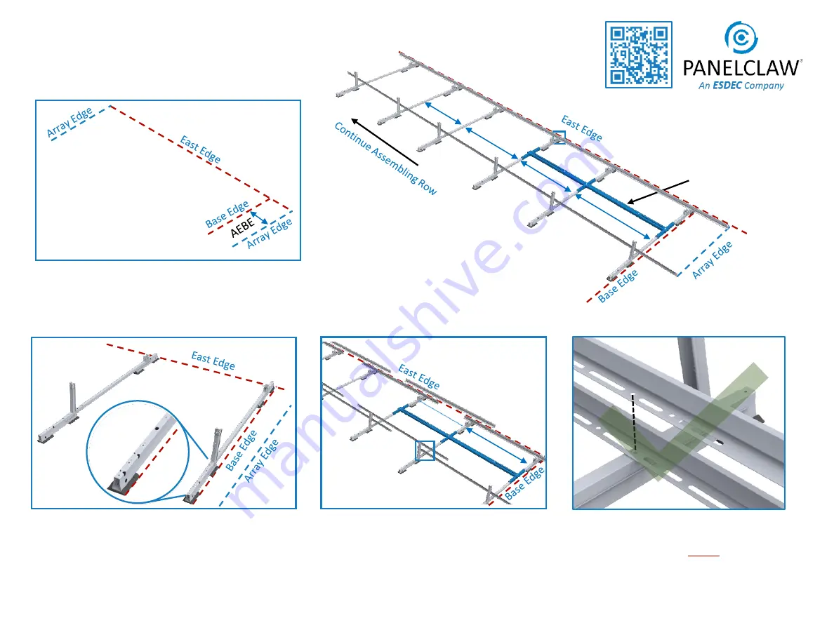 ESDEC PANELCLAW clawFR Dual Tilt 10 Degree Скачать руководство пользователя страница 9