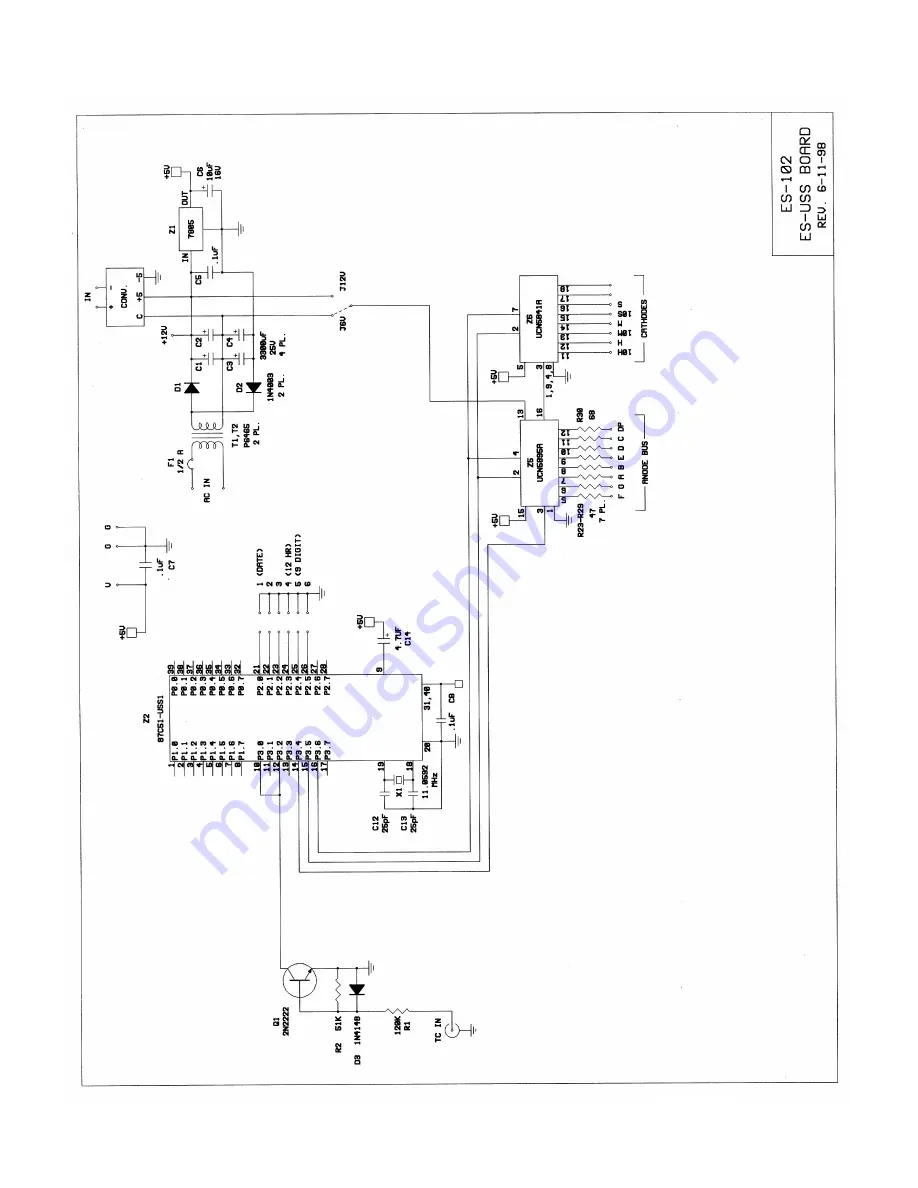 ESE ES-102 Operation And Maintenance Manual Download Page 20