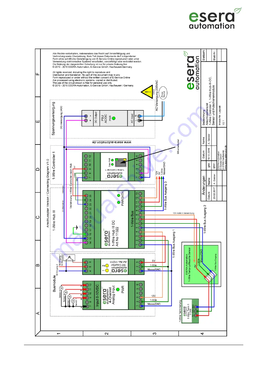 esera automation 11325 Скачать руководство пользователя страница 5