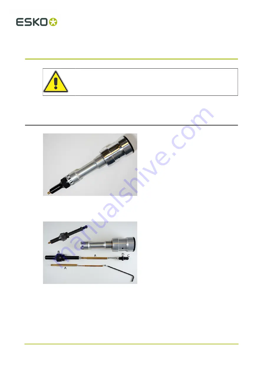 Esko Kongsberg XL User Manual Download Page 112