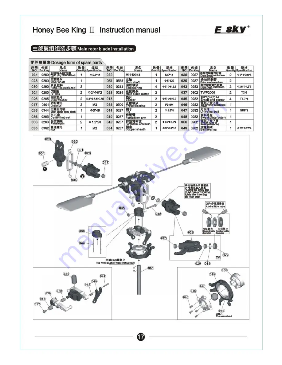 esky Honey Bee King II Скачать руководство пользователя страница 18