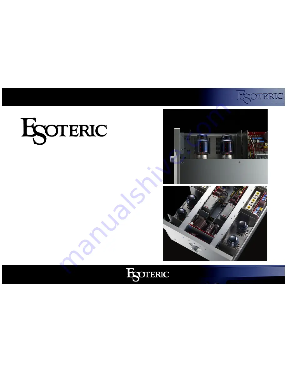 Esoteric Esoteric A-100 Brochure Download Page 14