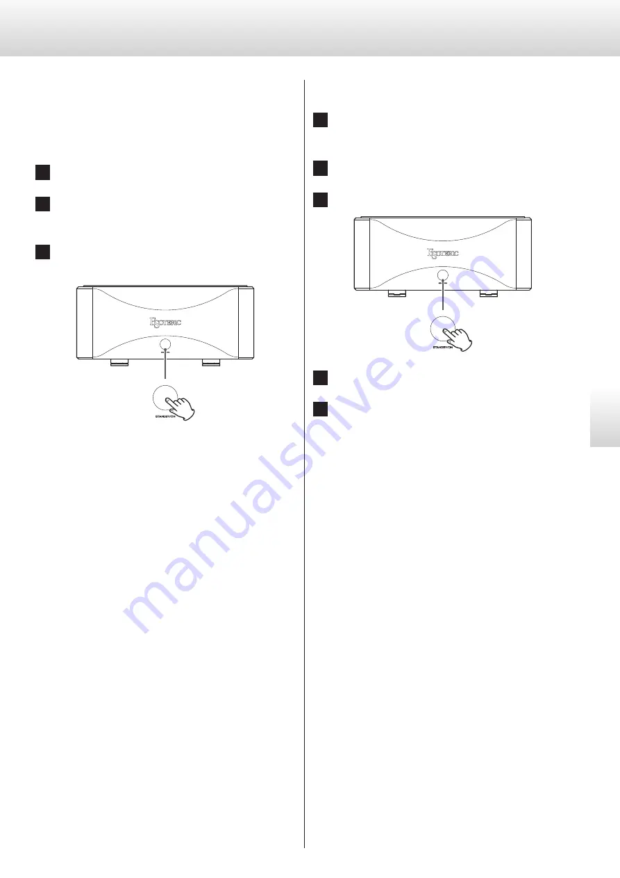 Esoteric Grandioso M1x Owner'S Manual Download Page 41