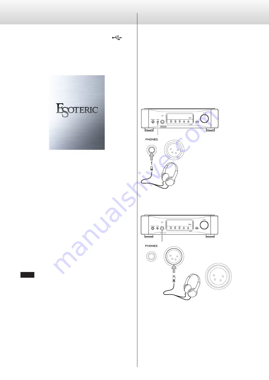 Esoteric N-05XD Owner'S Manual Download Page 14