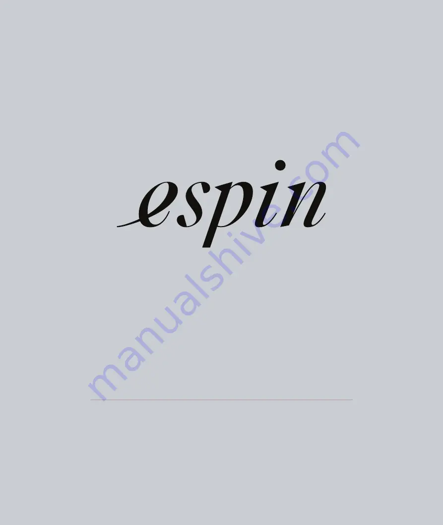 Espin Aero Quick Start Manual Download Page 1