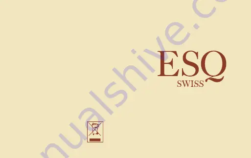 Esq SWISS Скачать руководство пользователя страница 1