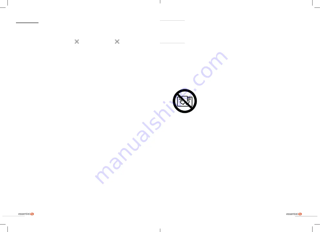 essentiel b ECHC 2001T User Manual Download Page 12