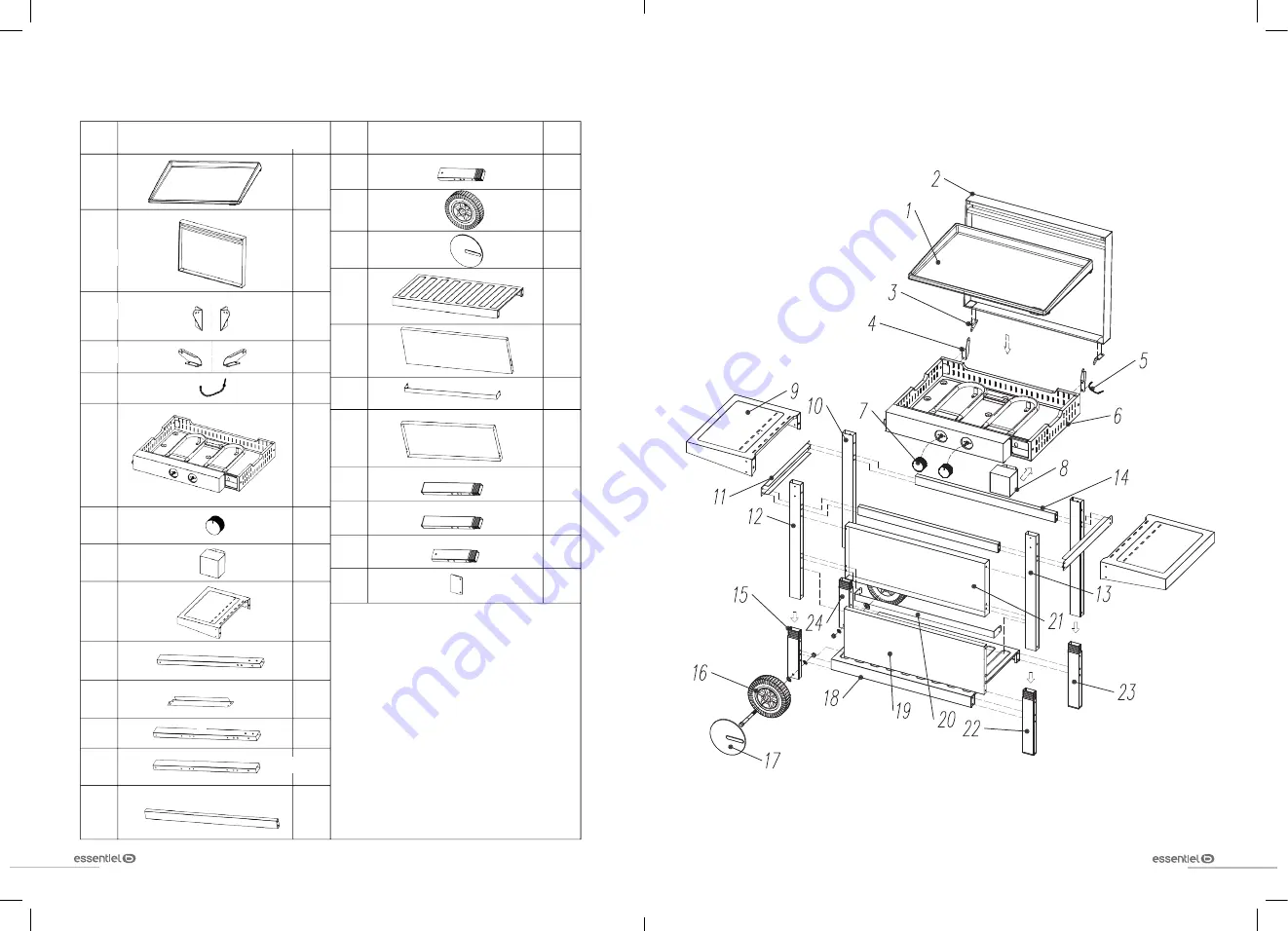 essentiel b EPGZ 2 User Manual Download Page 34