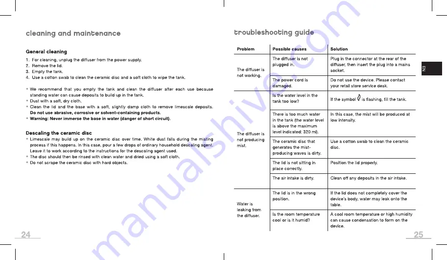 essentiel b K12V240050G User Manual Download Page 13