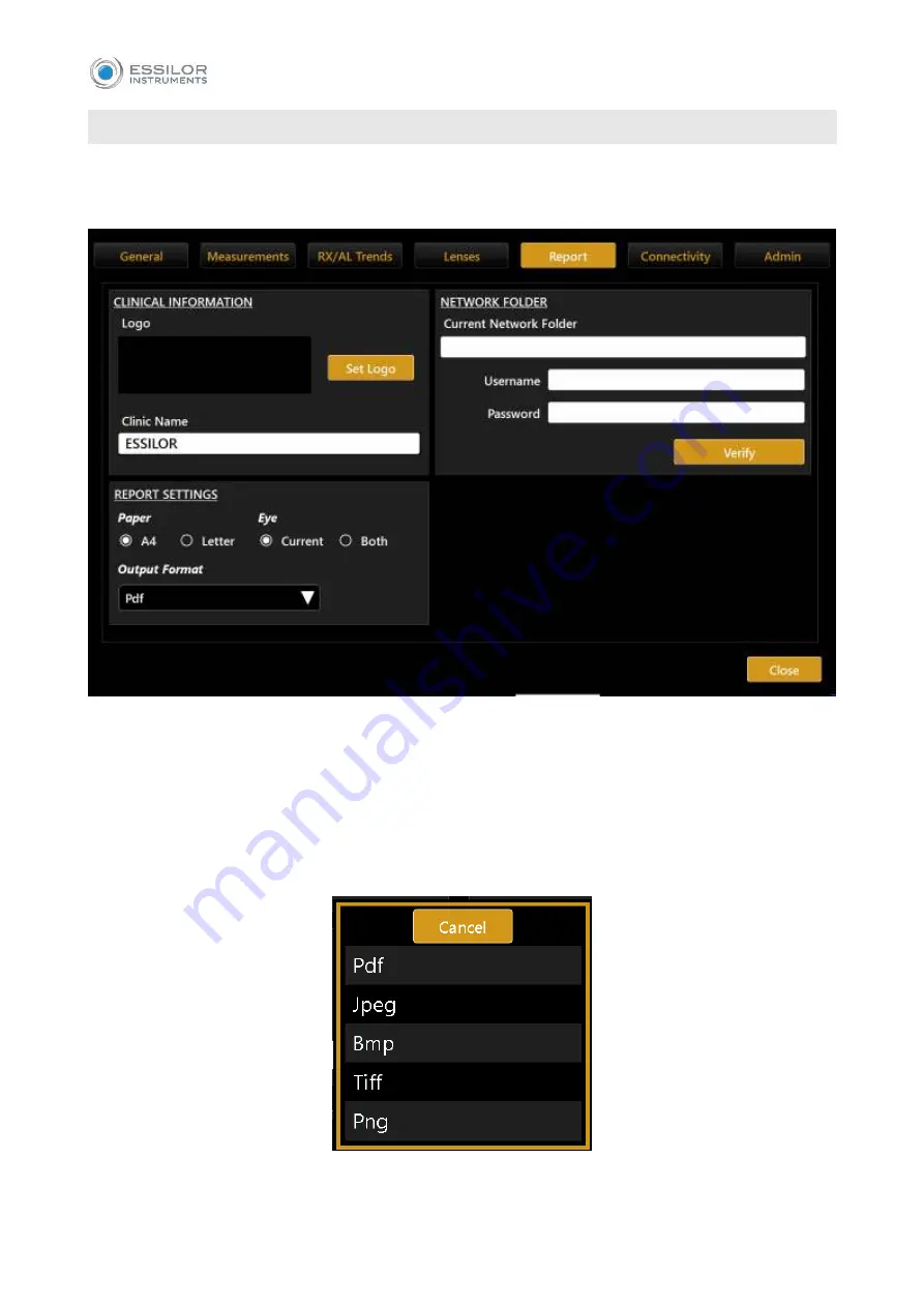 Essilor MYOPIA EXPERT 700 User Manual Download Page 111