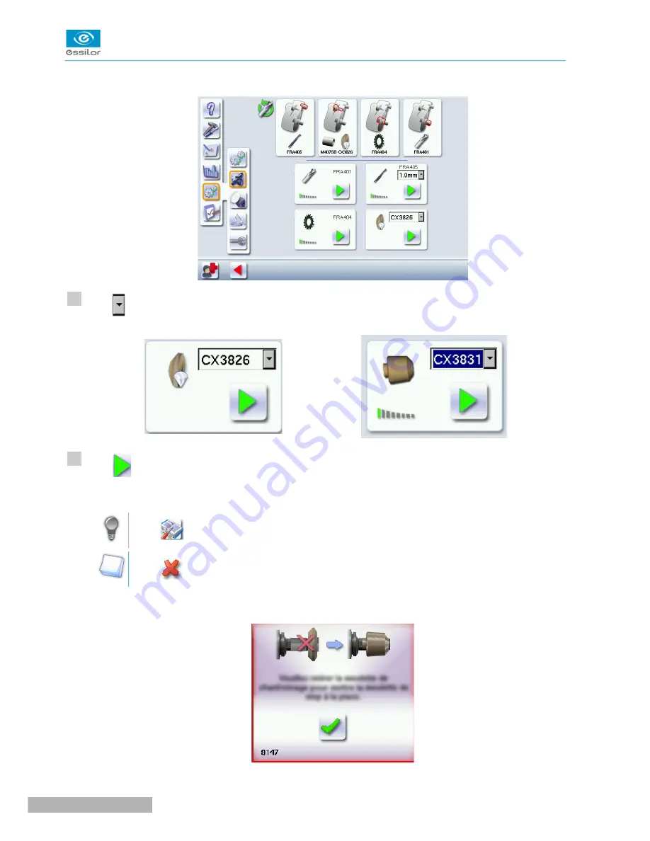 Essilor PRO-E 600 User Manual Download Page 35