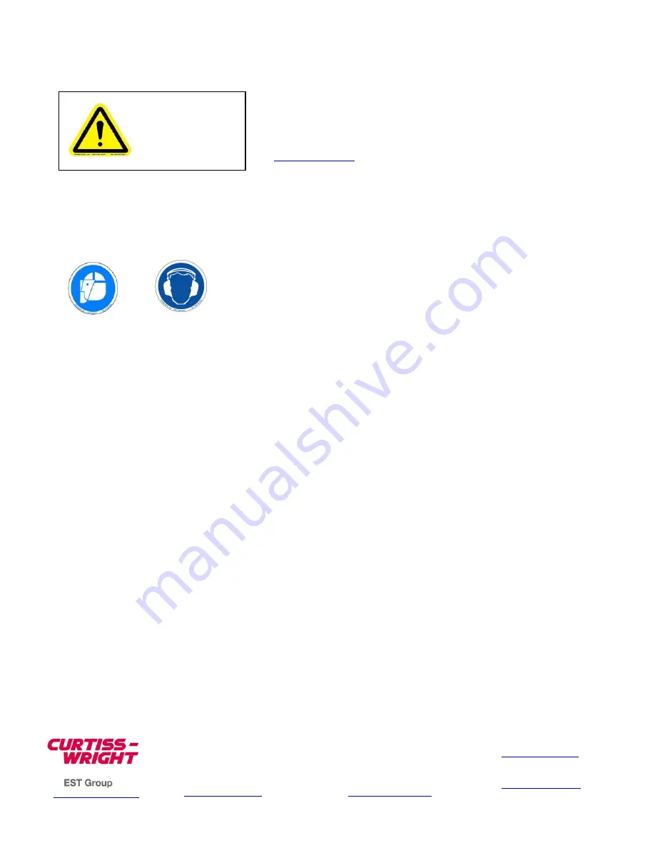 EST Group Curtiss-Wright POP-A-PLUG PAP-123-RK Operating Instructions Manual Download Page 34